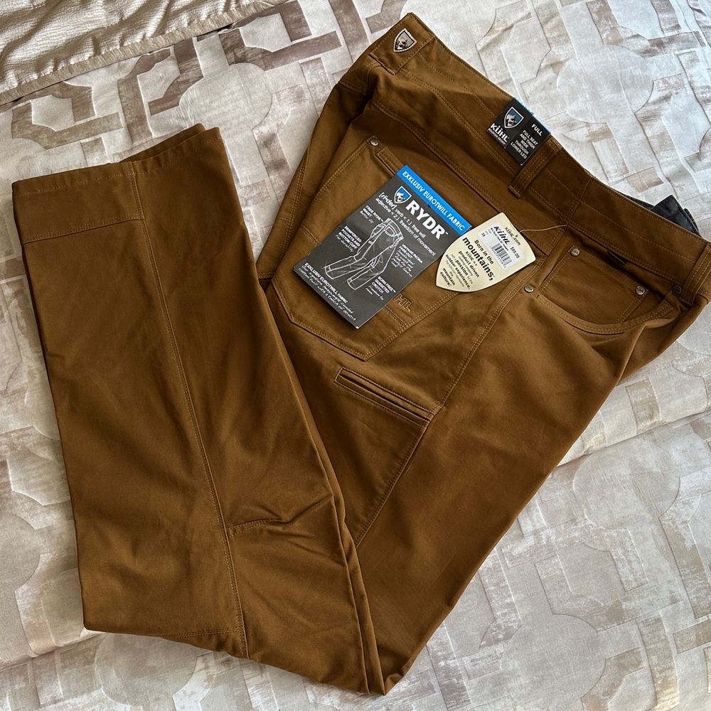 Kuhl Men's Brown Rydr Pants